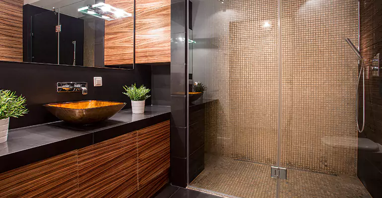 Half Bath Addition in Hickory