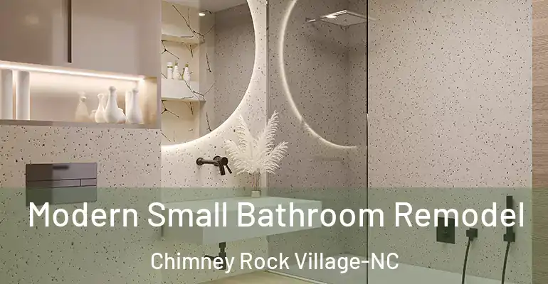 inner Bathroom imggen Modern Small Bathroom Remodel Chimney Rock Village-NC