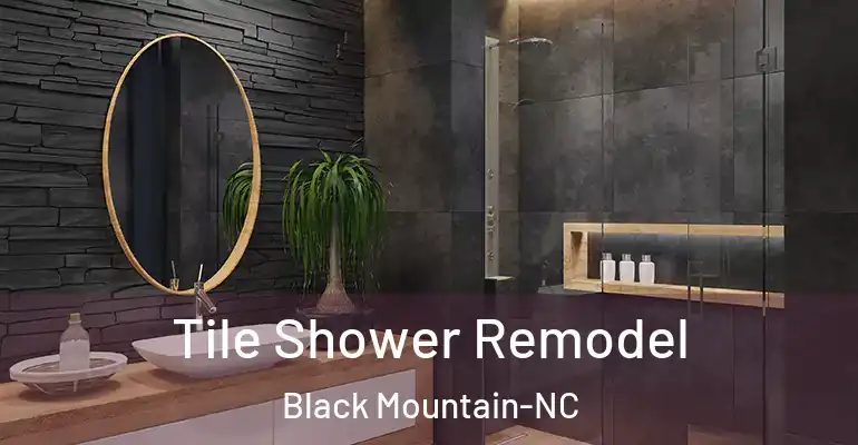 inner Bathroom imggen Tile Shower Remodel Black Mountain-NC