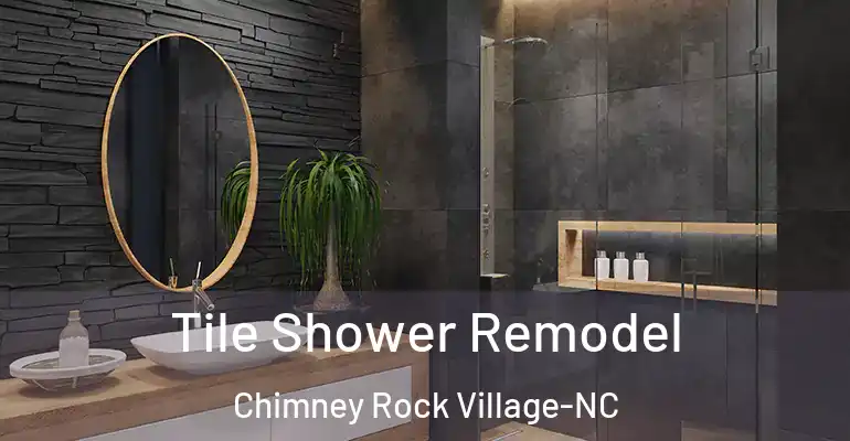 inner Bathroom imggen Tile Shower Remodel Chimney Rock Village-NC