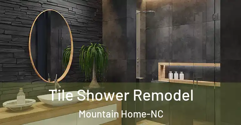 inner Bathroom imggen Tile Shower Remodel Mountain Home-NC